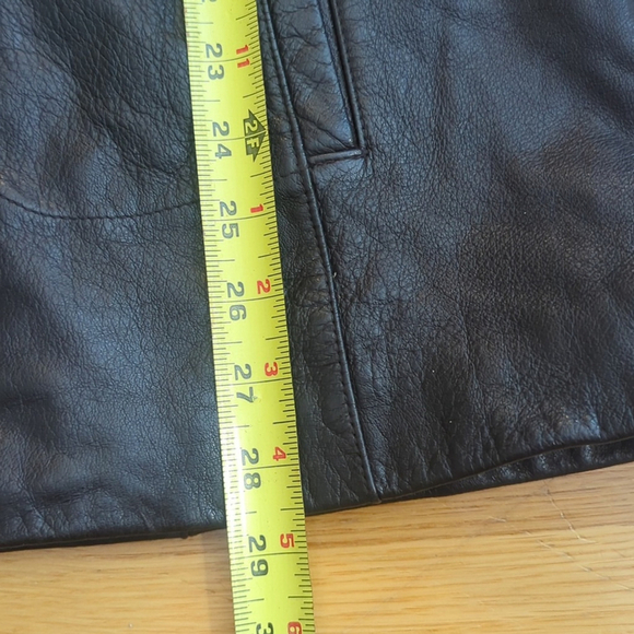 Wilsons Leather brown 3 button jacket Large - Picture 12 of 15